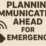 Community Communication Plans